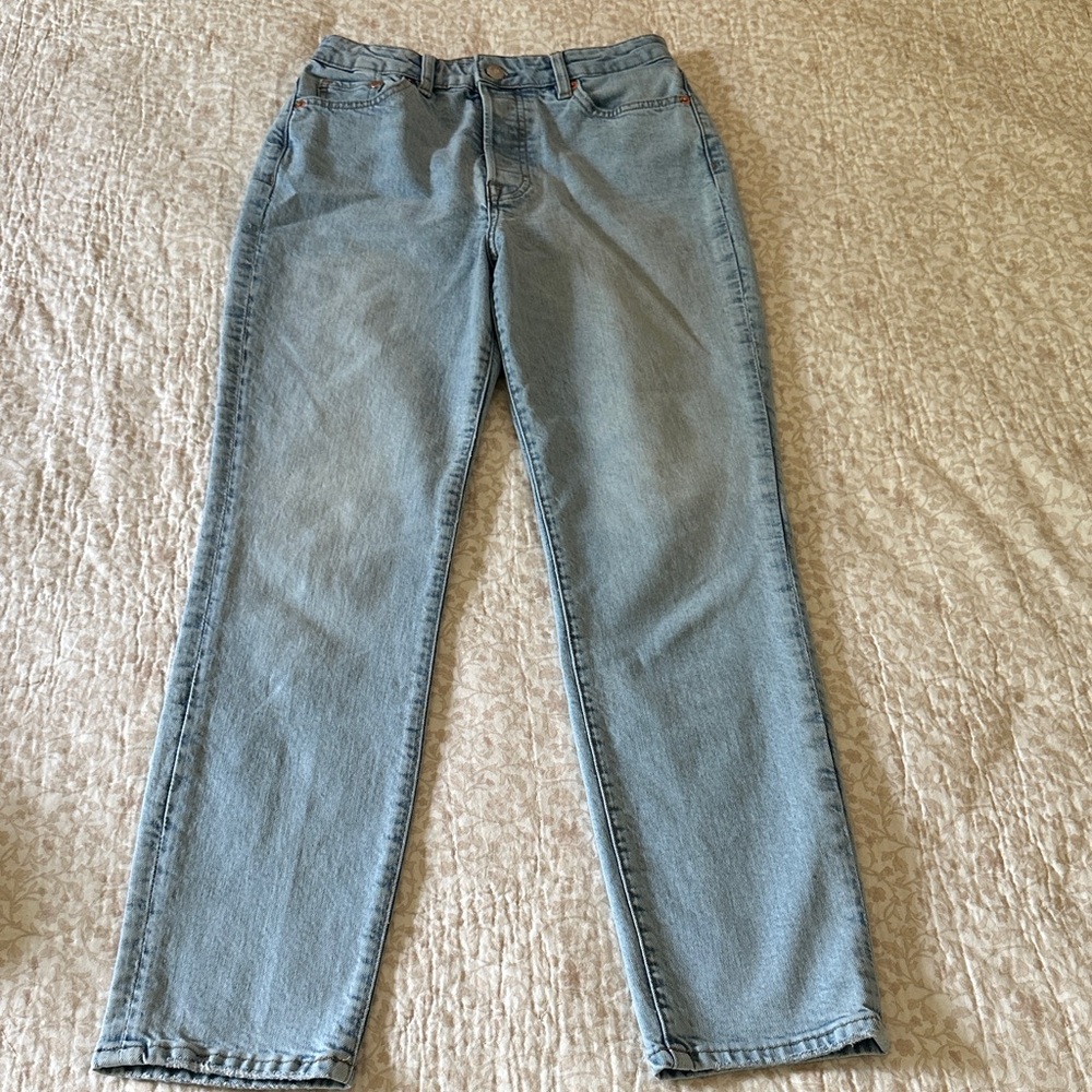 H&M Sky Blue Denim Pants